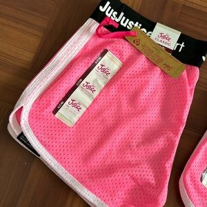 Girls Justice brand shorts